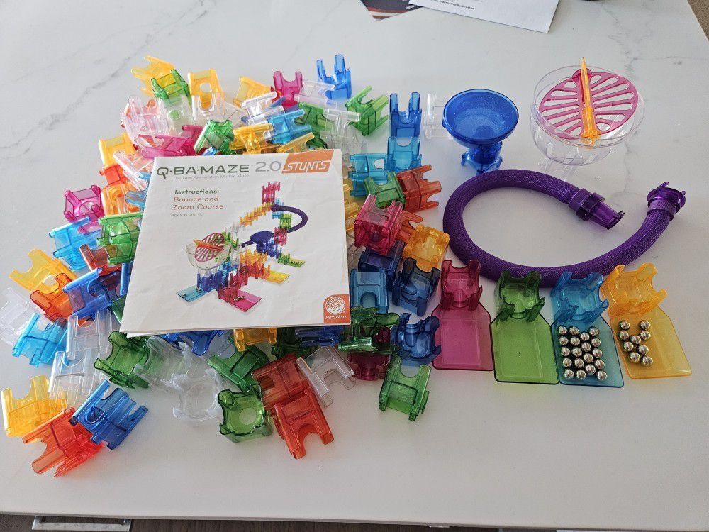Multiple Sets Q-BA QB Marble Maze Marble Run