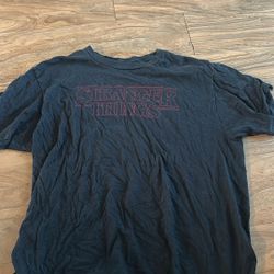 stranger things t shirt