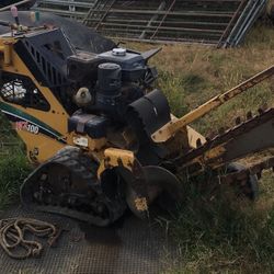 Vermeer RTX100 Trencher With Tracks