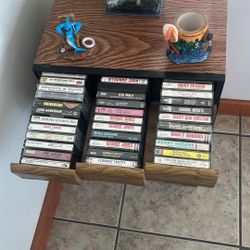 Draw Full Of 30+ Old VHS Movies And 20+ Cassette Tapes