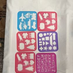 Tuppertoys Tupperware Stencils 6
