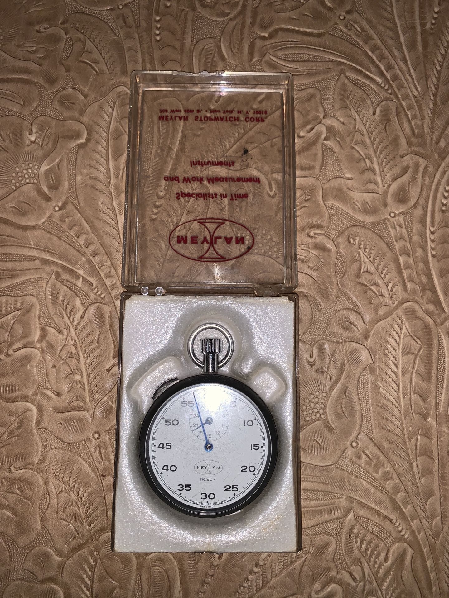 Meylan Swiss stop watch