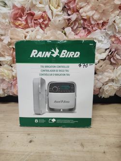 Rain Bird
TRU 8-Station Indoor/Outdoor Irrigation Controller
