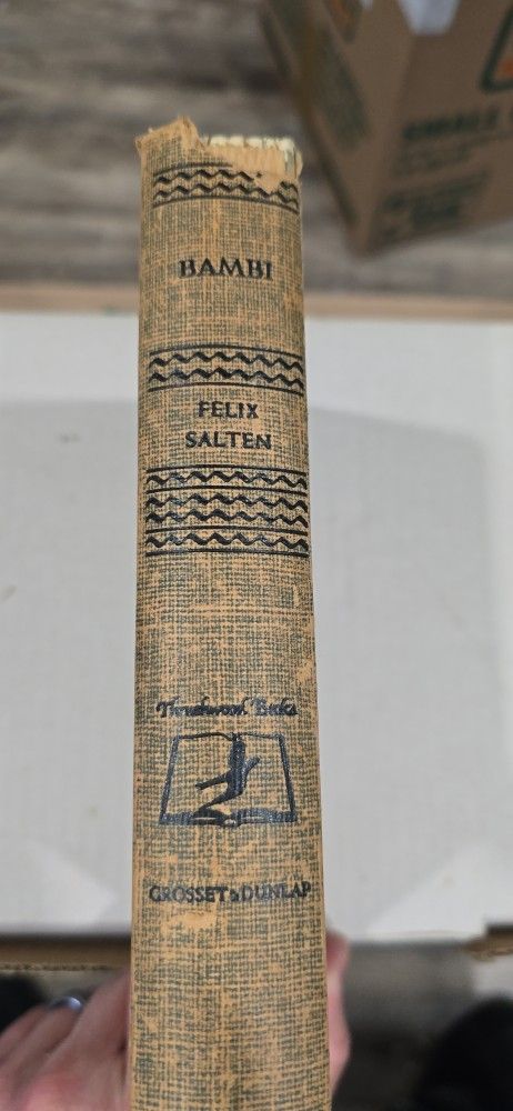 First Edition BAMBI, by Felix Salten