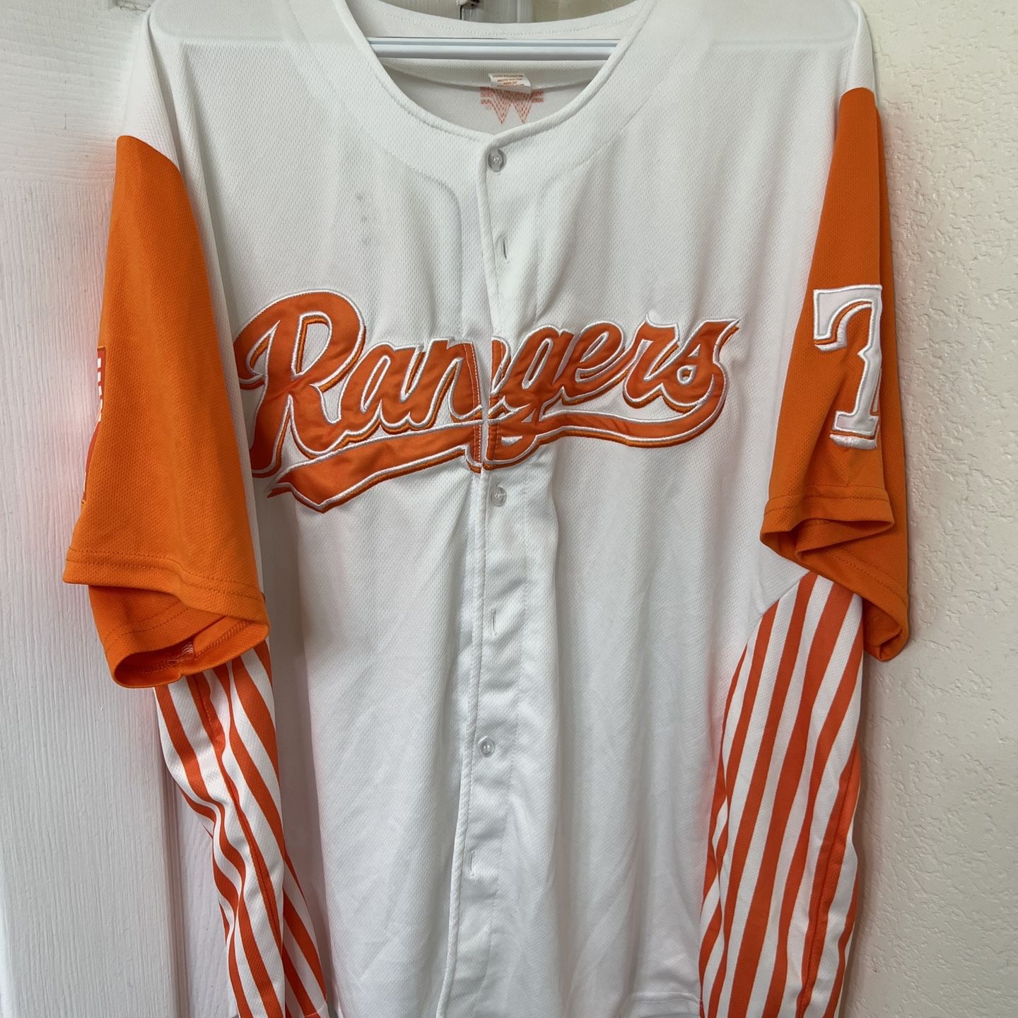 Rangers What-a-burger theme Night Jersey for Sale in Mesquite, TX - OfferUp