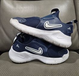 Toddler's Nike Flex Runner 3 Shoes Midnight Navy White 10C