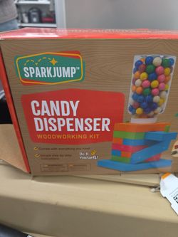 Candy dispenser woodworker kit
