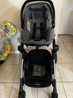 Evenflo Xpand Modular Travel System – Car Seat + Stroller – Excellent Condition
