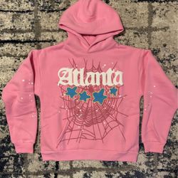 Pink Atlanta Spider Hoodie