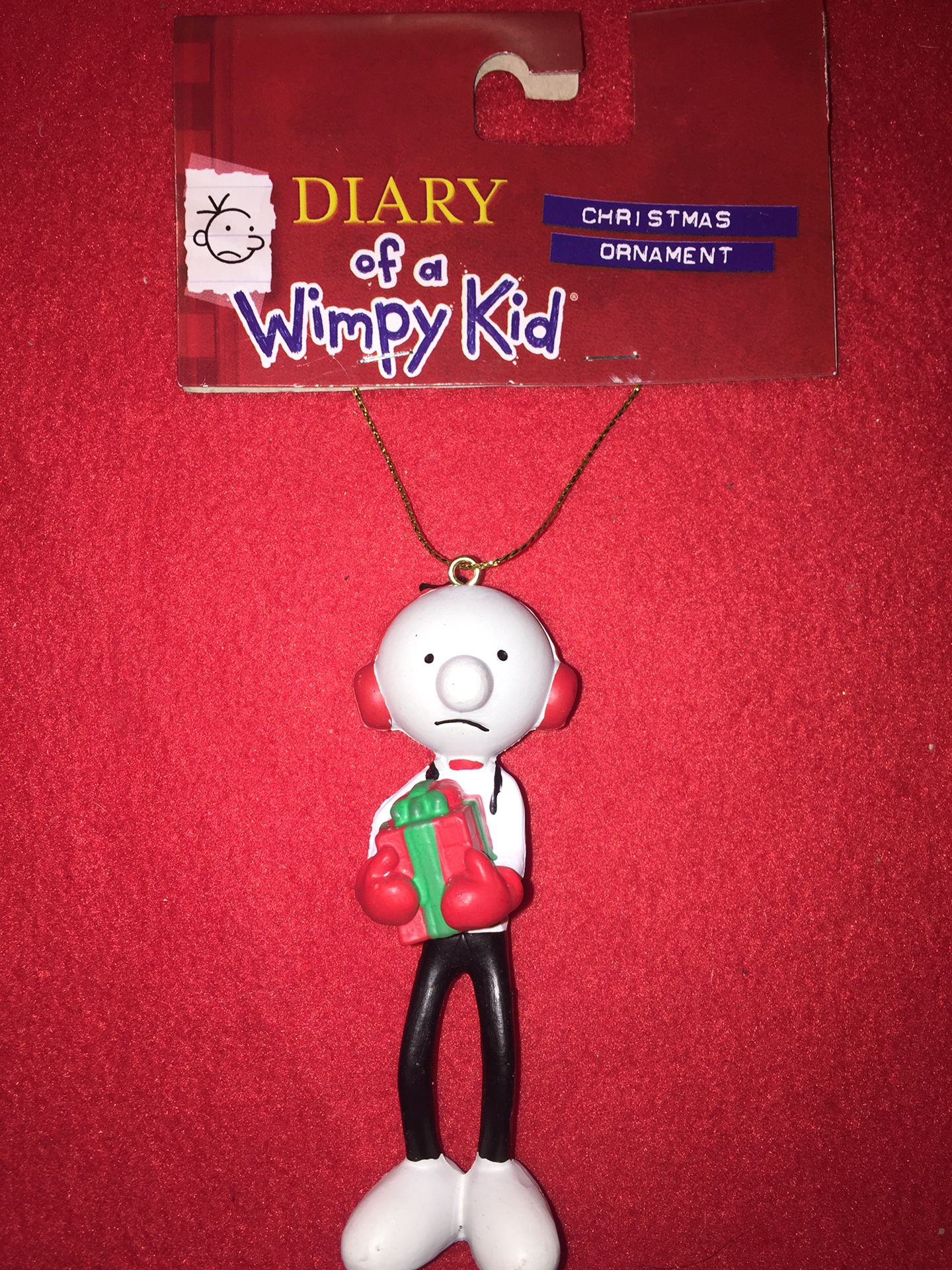 New Diary of a Wimpy Kid Book Movie Christmas Ornament Kurt Adler Collectables 18