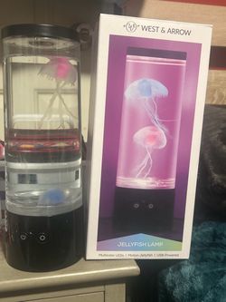 Jelly fish lamp
