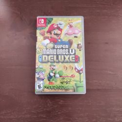 NEW Super Mario U Deluxe - Nintendo Switch