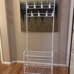Metal Entry Coat Rack