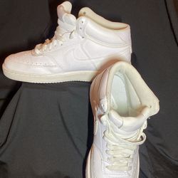 Nike Night Court Vision Mid Triple White