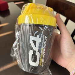 c4 pre-workout tumbler/bottle