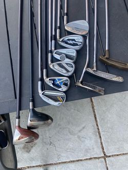 Mixed Golf Club Lot – TaylorMade, Callaway, Ping, Cobra