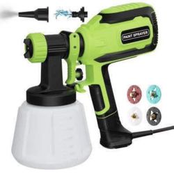 Brand New 700W HVLP Spray Gun with Cleaning & Blowing Joints