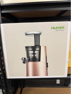 Hurom Slow Juicer Rose Gold Cold Press Masticating Juicer – Brand New