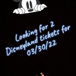 Disneyland Tickets 