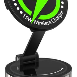 Magnetic Phone Mount with Wireless Charger