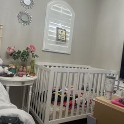Small Crib And Matress 