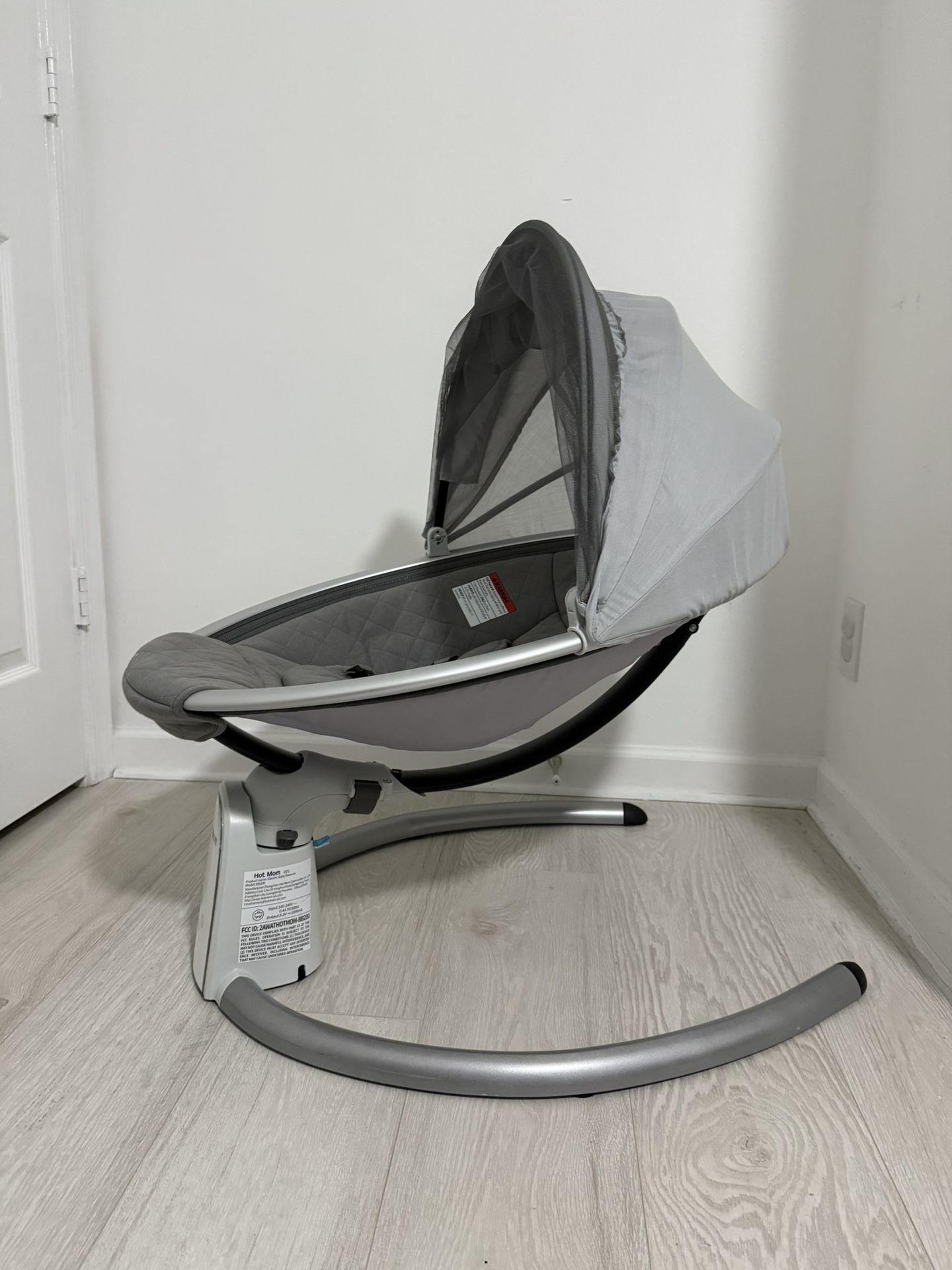 “HotMom™ Bluetooth Baby Rocker | Electric Baby Bouncer for Infant” - used Like New