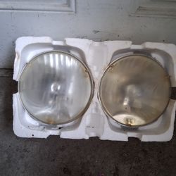 KC Hilites Headlights Fit 45-86 Jeep CJ &97-06 Wrangler TJ "Lenses Need Cleaning" They Are Available