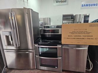Stainless Appliances Delivery Available