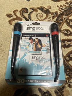 SingStar: Pop Bundle (Sony PlayStation 2, 2007)brand New Sealed 