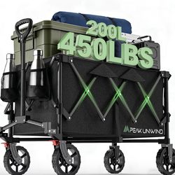 Heavy Duty Folding Wagon Cart