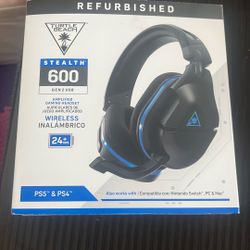Turtle Beach Stealth 600 Gen 2 USB Ps5 And PS4 Wireless Amplifier Gaming Headset