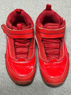 Red Kids High-Top Sneakers