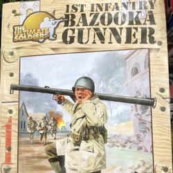 Ultimate Soldier: US1st Infantry Bazooka Unner: 1/6 Scale Action Figure 
