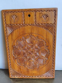 Large Carved Wood Board