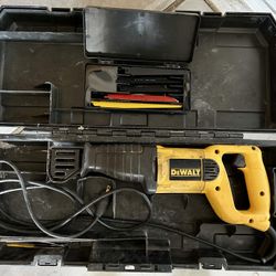 Sawzaw Drill Combo Dewalt Corded Extra Blades 7.5a