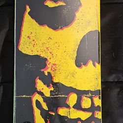 Zero Skateboards: Yellow Dipped MISFITS Fiend deck