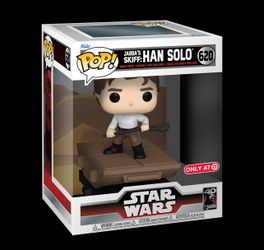 Funko Pop! Deluxe: Star Wars - Jabba's Skiff: Han Solo - Target (Exclusive) #620