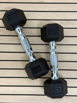 5 lb Dumbbells – New Pair