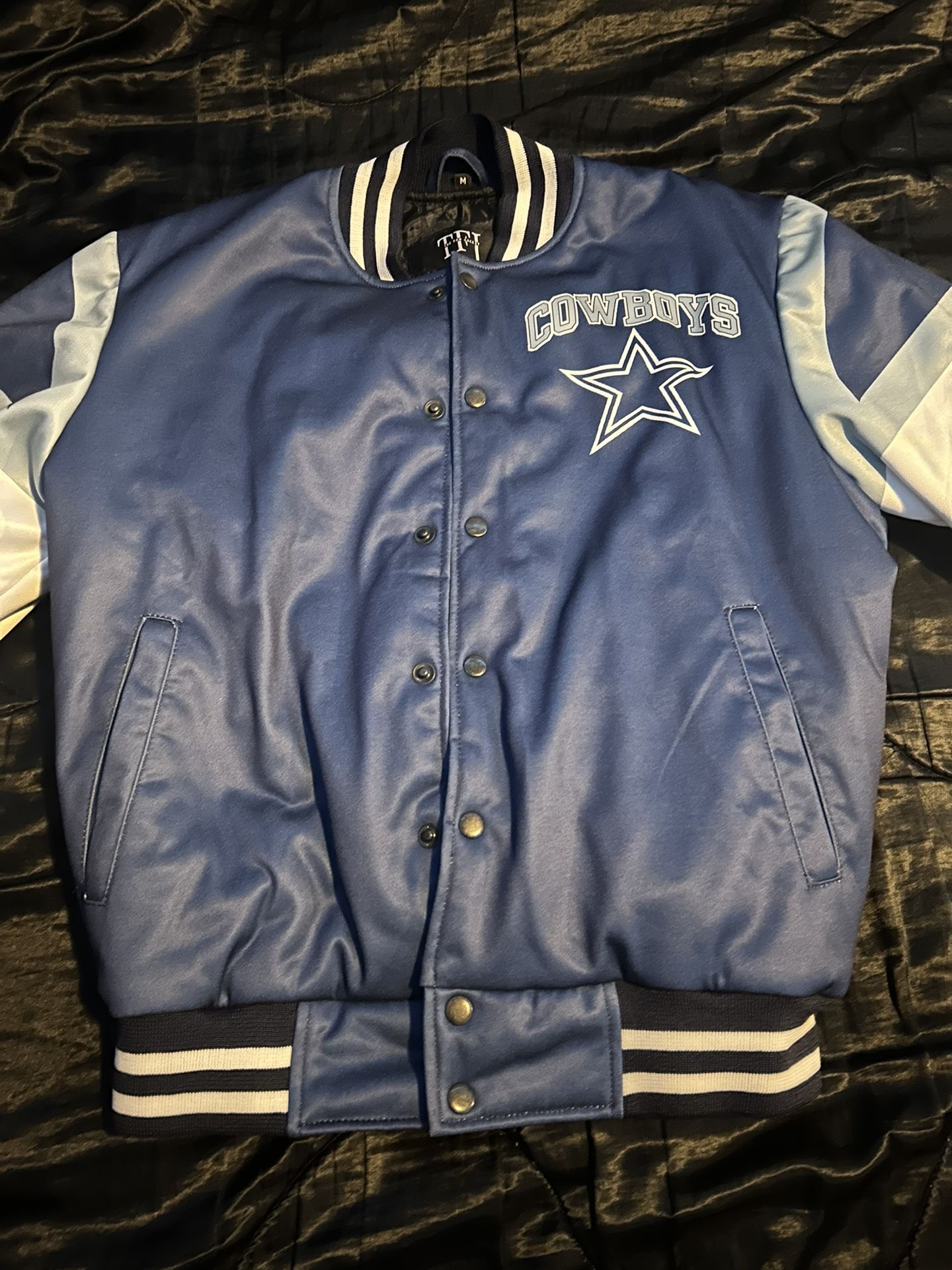 Dallas Cowboys Super Bowl 5x Champions Varsity Jacket