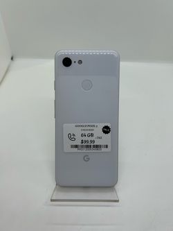 🤍📱 Google Pixel 3 64GB White – Unlocked All Carriers! 📱🤍
