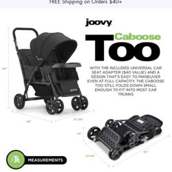 Joovy Caboose Too *NEW