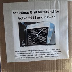 Grill Surround/Bug Deflector Volvo VNL 2018+