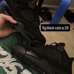 Jordan 4 Black Cats OG 