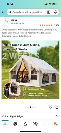 Brand New Air tent 10x10