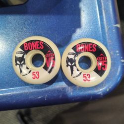 Bones Skateboard Wheels 53mm 99A STF V5