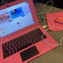 Mini Laptop Pink Works 
