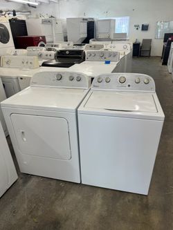 Used Washer and Gas Dryer Top Load Agitator