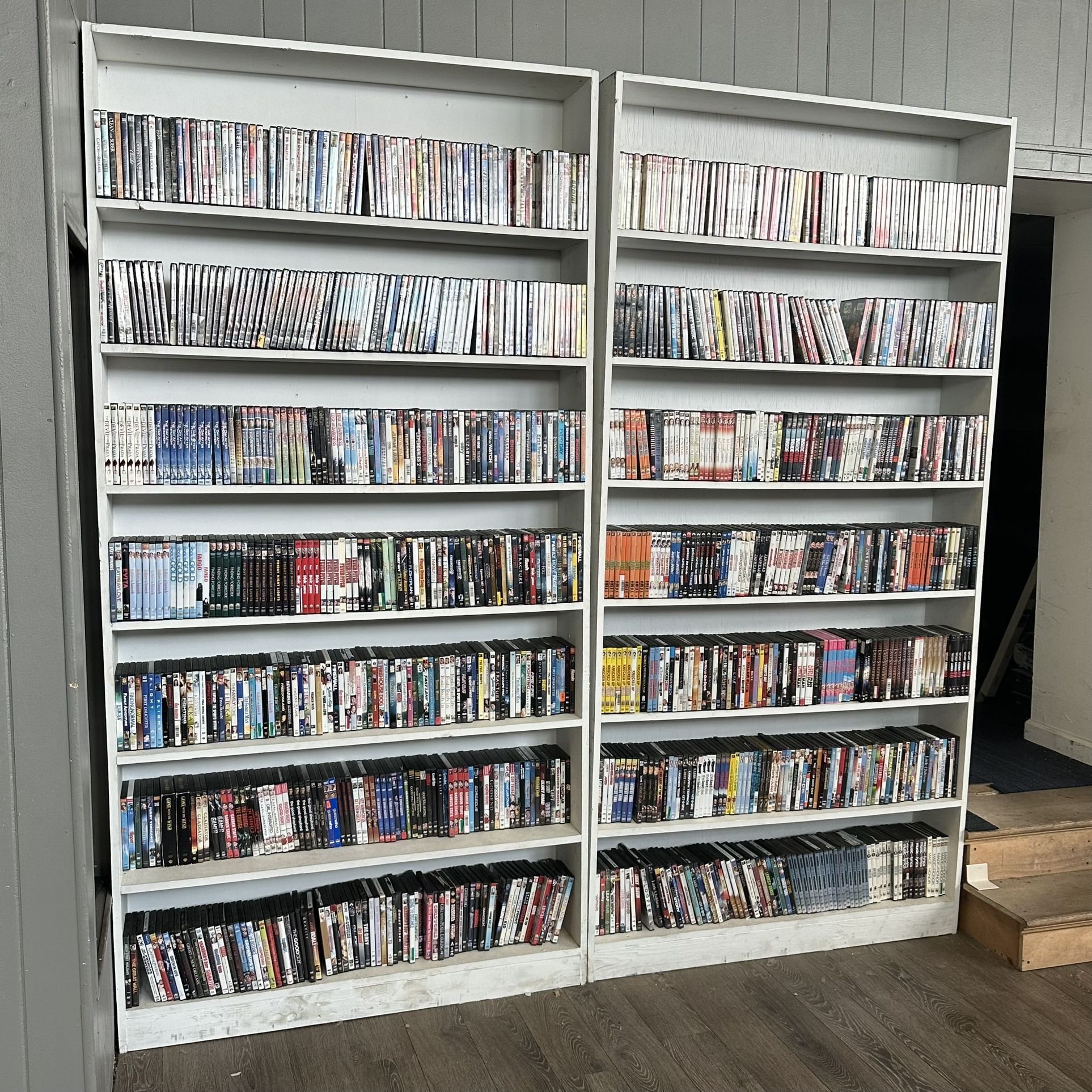 DVDs - Over 6000 Available - $1 Each