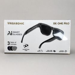 AI Smart Glasses – Camera, Bluetooth Audio, Voice Assistant 🔥