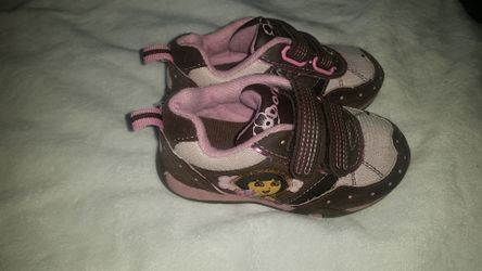 Dora The Explorer Toddler Tennis Shoes with Velcro Straps